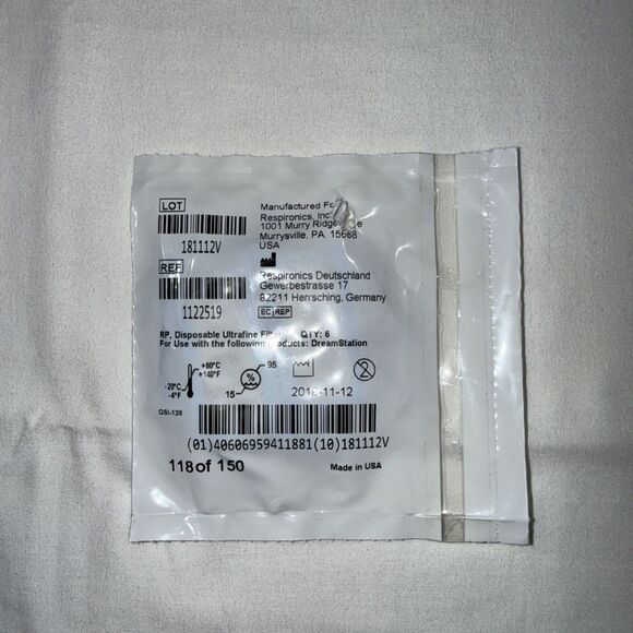 Philips Other - 6 Pack New Sealed Philips Dreamstation Disposable Filters Filter 1122519